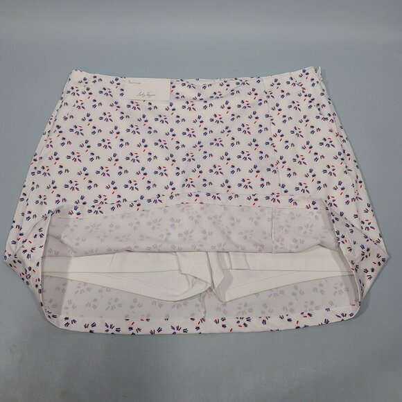 Lady Hagen Americana 17" Wrap Skort Sparklers White Women's Size 14 NWT WGH17439 - Picture 5 of 12